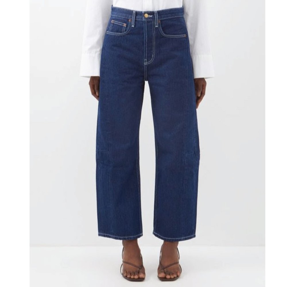 B SIDES Lasso high-waist denim jeans Size 28